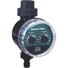 Aqualin Irrigation Computer Watering Timer for Automatic Watering Garden Water Timer Computer with Ball Valve