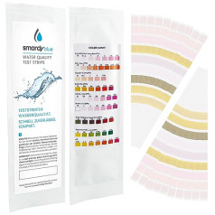 SMARDY Set – 10x Water Test Strips 9-in-1 for Drinking Water Quick Test Easy Check of Water Quality
