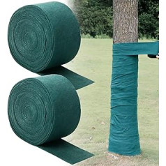 2 Rolls Tree Protection Bandage Ziemas izturīga augu aizsardzības pārsējs pret salu Saglabājiet augu siltumu un mitrinošu barības vielu aizsardzības pārsējs augu pārstādīšanai