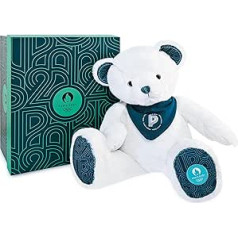 Doudou et Compagnie JO2451 Olimpiskās un Paralimpiskās spēles Parīze 2024 Premium Bear, White Bear Premium — Bandana, 37 cm