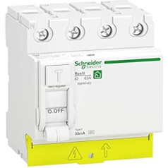 Schneider Electric R9PRF463 RESI9 - Differenzschalter, 4P - 63A - 30mA - tips Fsi - Kämmbar Int Diff XP 4P 63A 30mA Fsi