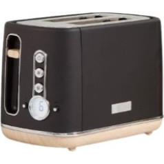 Haden Dorchester double slot toaster black