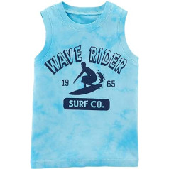 Carter's Baby Boys apģērbā krāsots Wave Rider tanks