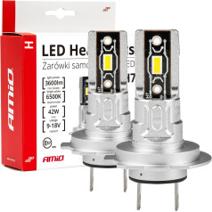 H-mini h7 amio-03332 LED auto spuldzes