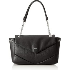 BOSS Women's Katlin Sh Q Shoulder Bag, Black1, Black 1