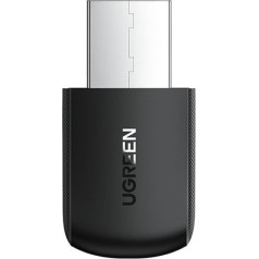 Ārējā USB tīkla karte — WiFi 2,4 GHz / 5 GHz 11ac AC650 — melns