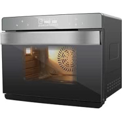 ARDES - Electric Convection Oven 31 Litre Capacity with Interior Lighting 9 Cooking Functions Timer Double Glazing with Accessories MIST 400 AR6440VD