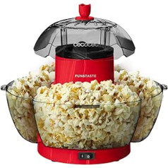 Cecotec P'Corn Lotus Electric Popcorn Maker 1200 W Ready in 2 Minutes Includes 4 Removable Containers Total Capacity of 4.5 Litres
