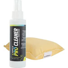 Joola Pro Table Tennis Cleaning Set Cleaner and Cleaning Sponge, Transparent, 125 ml