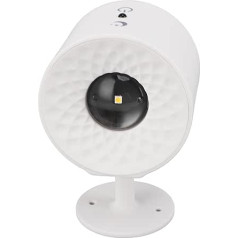 Garosa 360° Magnetische Kugel-Rotations-Wandleuchte, Wiederaufladbare LED-Wandleuchte, Touch- und Fernbedienung, 3 Farbtemperatur, Verstellbare Wandhalterung, Lampe für Nachttischlampe,