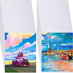 36 Pieces Sublimation Blanks for Picture Frames, 8.6x11 inch, Double Sided Sublimation Printing, Printable Inkjet Canvas Pads, Heat Transfer, Canvas, Backgrounds, Crafts