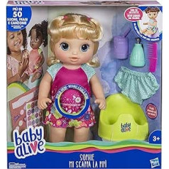 Hasbro Baby Alive – Sophie Mache Die PIPI, blond