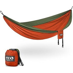 ENO, Eagles Nest Outfitters SingleNest viegls kempinga šūpuļtīkls, oranžs/olīvs