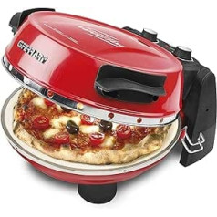 G3 Ferrari G10032 – Pizza Ovens (Electric, Cooking, Indoor, Stone, Black, Red)