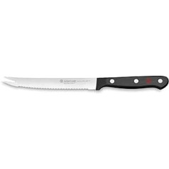 WÜSTHOF Gourmet tomātu nazis 14 cm, melns, sudrabs