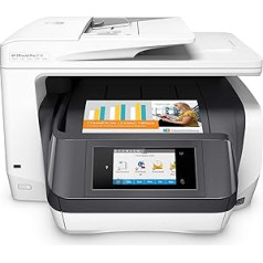 HP OfficeJet Pro White 8730 daudzfunkciju printeri (printeris, skeneris, kopētājs, fakss, PCL 6, Wi-Fi, LAN, HP Instant tinte, dupleksais, Airprint)