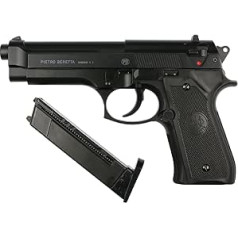 Umarex Beretta 2,5887 mīkstā gaisa pistole M92 FS HME < 0,5 džouli, melna