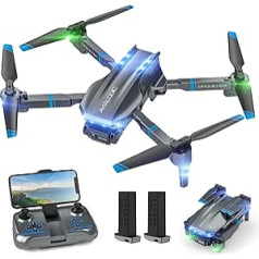 Toprcboxs H24 Drone with Camera HD 1080P, RC Drone for Adults and Children, Foldable Quadcopter with FPV WiFi Transmission, 26-30 Mins Long Flight Time, Toys and Gifts for Boys Girls Beginners