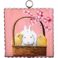 Kolekcija "Round Top" - galerija Easter BFF's Schild – Holz und Metall