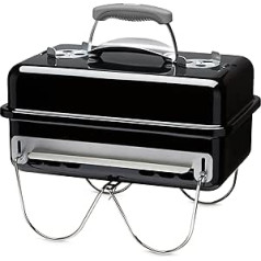 Weber Go Anywhere Portable Charcoal Grill, 42 x 26 cm, Black (1131004)