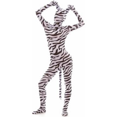 LHDZRMB Damen Herren Leopard Cosplay Bodysuit Performance Schwanz Ganzkörper Rollenspiel Bühne Jumpsuits Lustig Halloween Slim Catsuit Strumpfhose