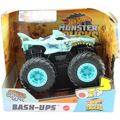 Hot Wheels Monster Trucks 1:43 Bash-Ups - Zombie Shark