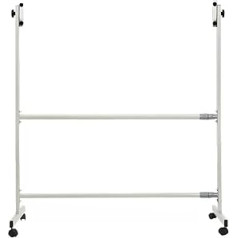 LOOQS Beweglicher Ständer für 90 x 120 cm Große Whiteboards, Winkel höhenverstellbar, Pinnwand-Ständer, doppeltes Schreiben für Schule, Büro, Zuhause, nur Ständer