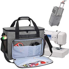 Teamoy Sewing machine bags, transport and storage bag for most common household sewing machines and sewing machine accessories