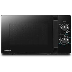 Toshiba MW2-MG20PF(BK)/GE Microwave Oven with Crispy Grill & Combination Function, 5 Power Levels, 1000 W Grill Power, Black