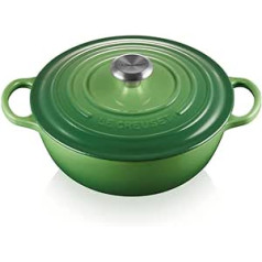 Le Creuset Signature La Marmite 21114264080430 Čuguna diametrs 26 cm Piemērots visām plīts virsmām un indukcijas plītīm Tilpums: 4,1 L 4,255 kg Bambuss