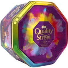 Nestle Quality Street 2kg Dose Milchschokolade und Karamell Pralinen Sortimen