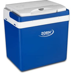 Zorn® Z26 I elektriskā dzesēšanas kārba, ietilpība 24 l, 12 / 230 V automašīnai, laivai, kravas automašīnai, balkonam un kontaktligzdai, enerģijas klase A++