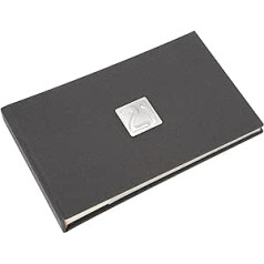 21. Photo album for men. Smart grey in photo album with transparent pages.
