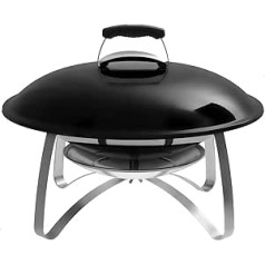 Weber 2750 mobilā bedre ar statīvu, melna