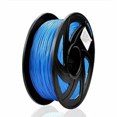 S SIENOC 3D printera TPU kvēldiegs, elastīgs 1,75 mm 3D printera pavediens, zils, 1 kg (TPU zils)