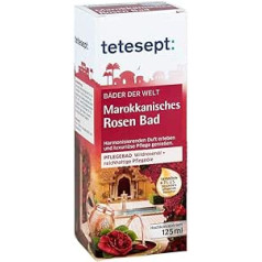 Tetesept Marokas rožu vanna 125 ml