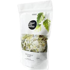 I Want You Naked Aroma Bath, Recharge Baby! Birch & Melissa Refill, 620 g (Pack of 1)