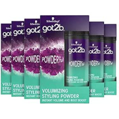 Got2B Schwarzkopf got2b POWDER'ful Volumising Styling Powder 10 g - 6 iepakojumā no Schwarzkopf