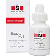 Ncp New Care Beauty Nail Growth Solution vienmērīgiem un stiprinātiem nagiem - 10ml - Dziļa nagu kopšana augšanas atbalstam - Vegāniska nagu kopšana trausluma novēršanai