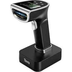 Tera Barcode-Scanner mit digitalem Einstellungsbildschirm & Tastatur, Pro Version Extra Schnelle Scangeschwindigkeit, funktier with Bluetooth 2.4G Wireless 1D 2D QR Handheld Bild Barcodeleser