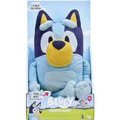 Bluey — Bluey 33 cm interaktīva runājoša plīša rotaļlieta dzied kopā ar Bluey 9 dažādiem teicieniem