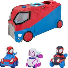 Marvel's Spidey un viņa apbrīnojamie draugi SNF0052 Web Transporter Feature Vehicle, Multi
