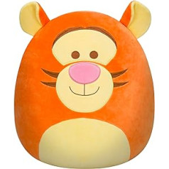 Squishmallows SQK0314 Tīģeris 35 cm Oficiālā Kelly Toys plīša īpaši mīksta mīksta rotaļlieta