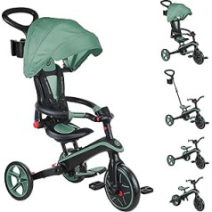 Trīsritenis Tricycle Explorer Salokāms 4 LV 1 Olīva