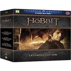 SF STUDIOS Hobbit Trilogy, The: Extended Edition (9 diski) [Blu-ray]