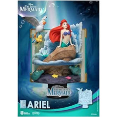 Beast Kingdom Toys Disney - Diorama-079 - Livre Histoire - Ariel