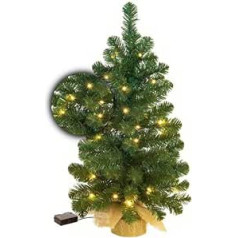 4cookz LED Jarbo Artificial Small Christmas Tree 60 cm with Lighting