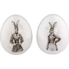 Hermanis Bauers jūn. Kolekcija Nostalgia Egg Couple 11,5 cm Porcelāns