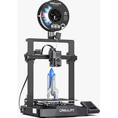 Creality Ender-3 V3 KE 3D printeris, 500 mm/s ātrāks drukas ātrums, Sprite Direct ekstrūderis, 3D printeris ar CR Touch automātisko izlīdzināšanu, precīza X ass lineāra sliede, drukas izmērs 220 x 220 x 240 mm