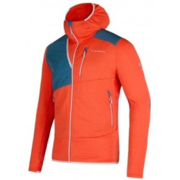 Jaka LUCENDRO Thermal Hoody M XL Poppy/Storm Blue